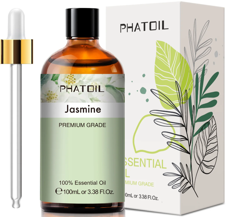 Huile essentielle de lavande 100 ml flacon couleur vert clair